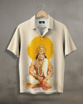 Power of Hanuman Printed Shirt