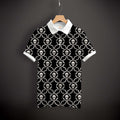 Skull Pattern Polo T-Shirt