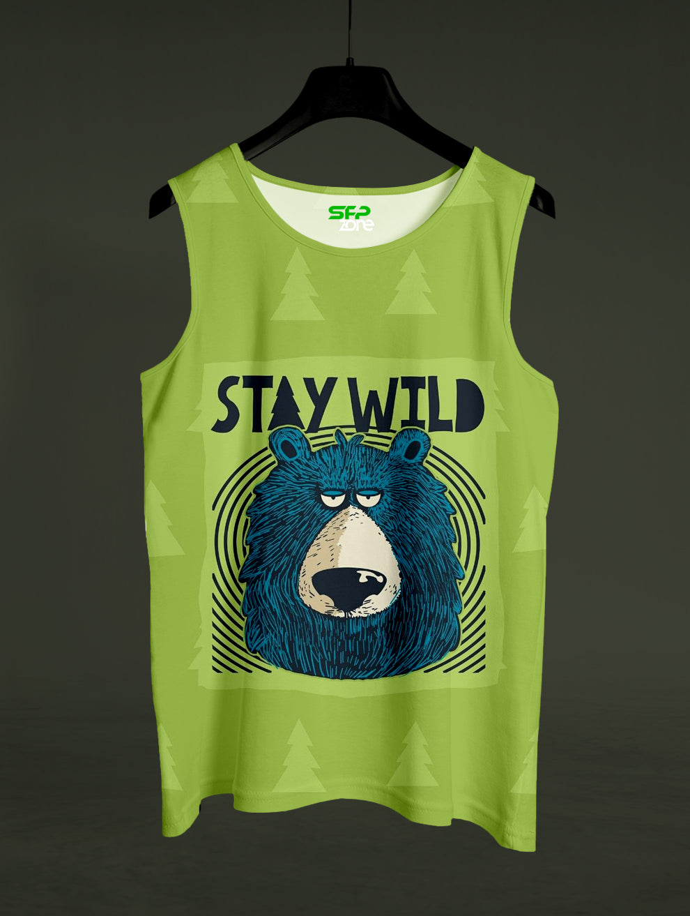 Stay Wild Printed Sando #148