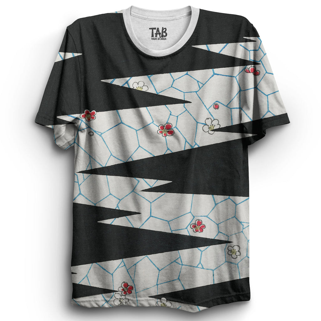 Zig zag - All Over Printed Tee#172