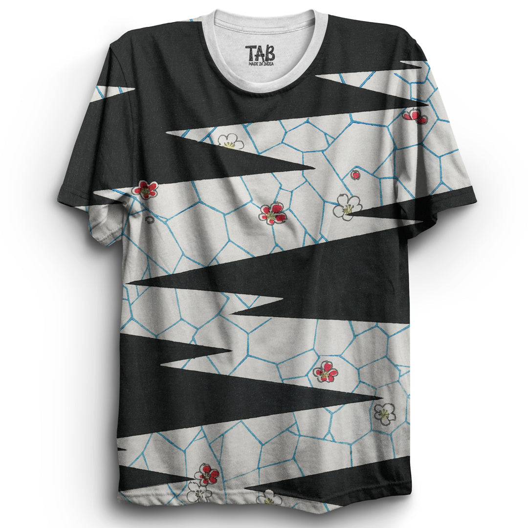 Zig zag - All Over Printed Tee#172