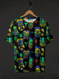 Tiki Mask Printed T-Shirt #PT173