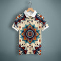 Traditional Print Polo T-Shirt