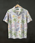 Tropical Tree Printed Shirt